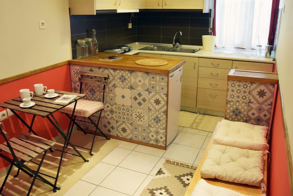 Blue & Red Apartment Афіни Екстер'єр фото