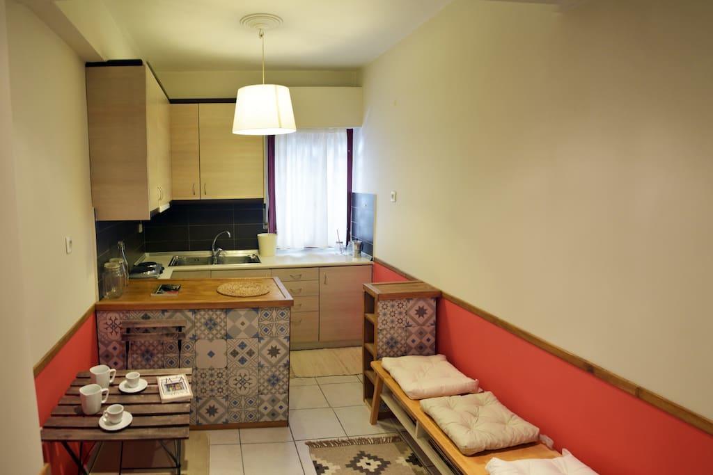 Blue & Red Apartment Афіни Екстер'єр фото