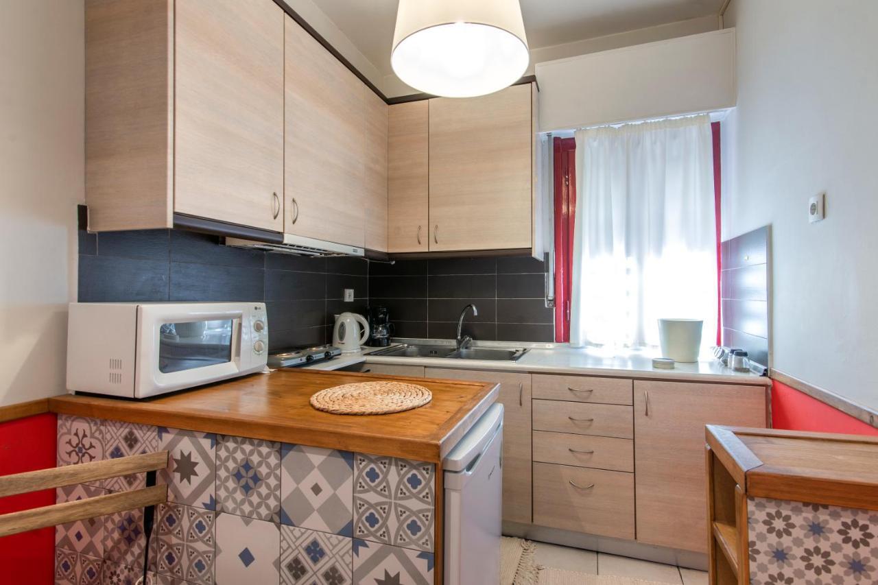 Blue & Red Apartment Афіни Екстер'єр фото