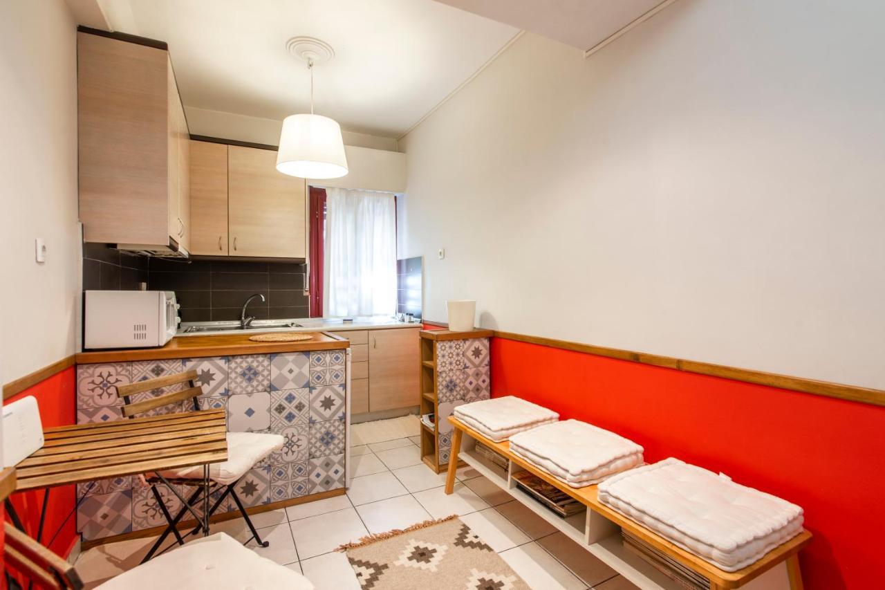 Blue & Red Apartment Афіни Екстер'єр фото